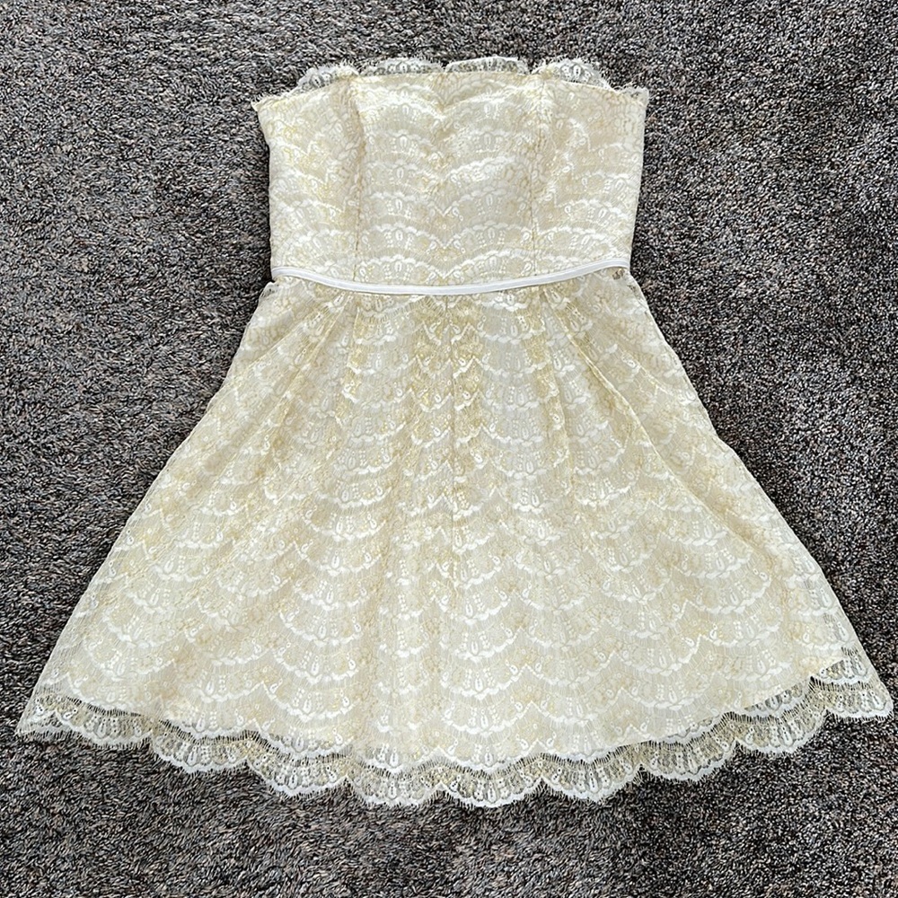 BCBGeneration Bridal Mini Dress